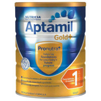 Aptamil Gold+ 1 Infant Formula 0-6 Months 900g