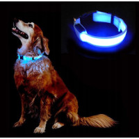 LED GLOW GULER PENTRU CAT DOG 3 Faze de iluminat