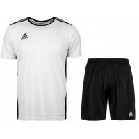 ADIDAS SET TINUTA SPORT TRICOU PANTALONI SCURȚI M